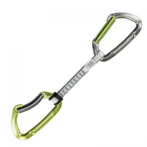 Оттяжка с карабинами Climbing Technology Lime Set DY 12 cm